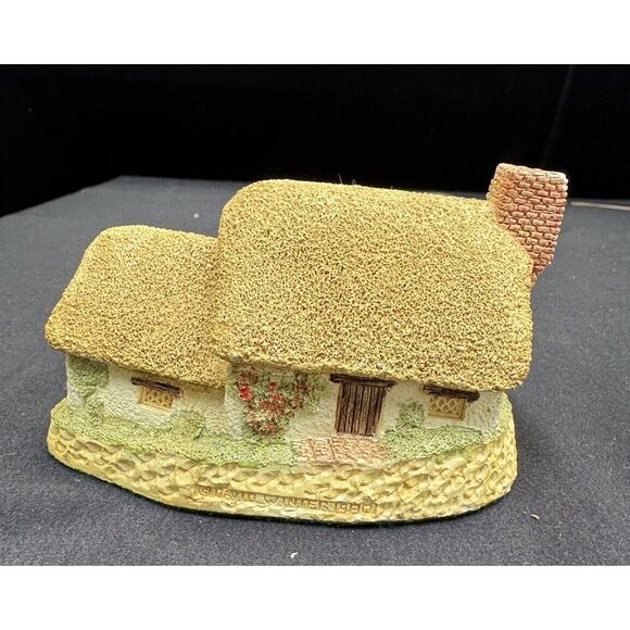 Vtg David Winter Rose Cottage Hand Made Hand Painted John Hine Studios 1980 -DW5 - Picture 6 of 8
